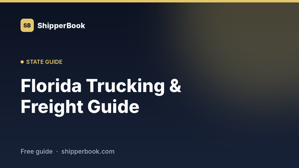 Florida Trucking & Freight Directory: Direct Shippers, Brokers & Compliance